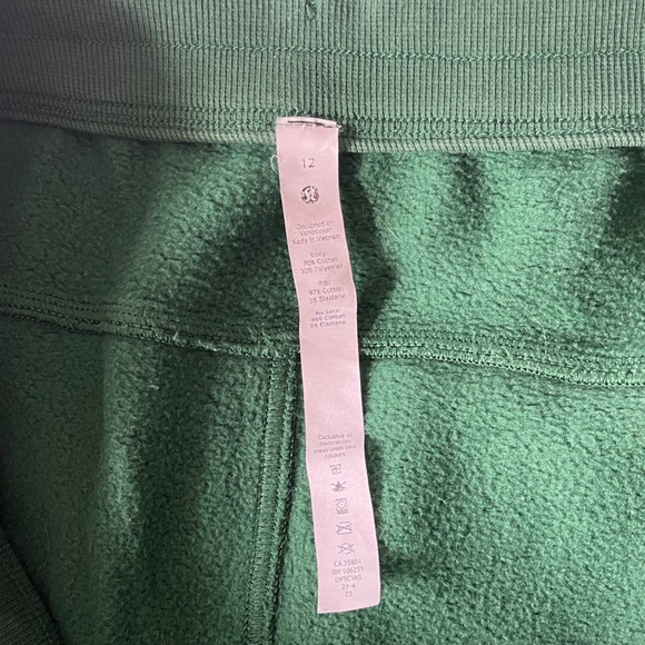 Scuba High Rise Jogger Green Size 12 - Picture 4 of 4